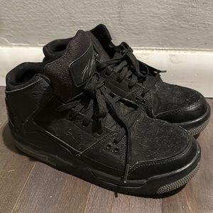 599606-013 Nike Air Jordan Flight Black/Black Sz 6y 38.5